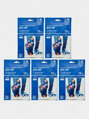 Пластырь для ног, 5 упаковок