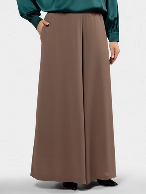 Брюки из креп-шифона