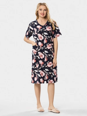 Халат с флоральным принтом