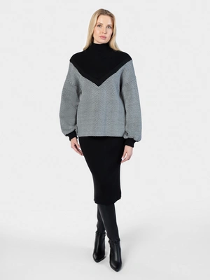 Трикотажный костюм с рисунком Елочка