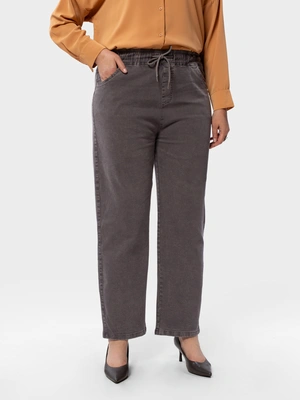 Джинсы с завязками