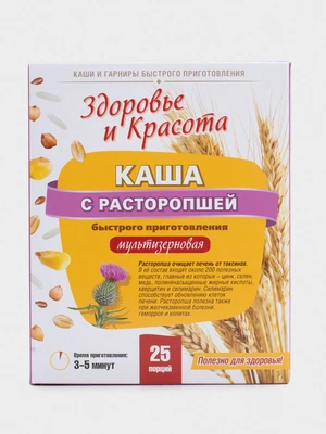 Каша с расторопшей для печени