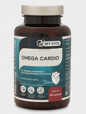 OMEGA-3 CARDIO, 120 капсул