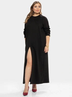 Удлиненная накидка в форме платья