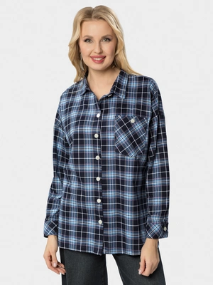 Рубашка в крупную клетку