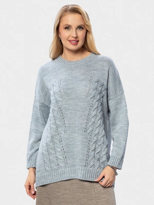 Джемпер фактурная вязка