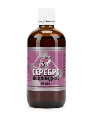 Коллоидное серебро, 1 упаковка