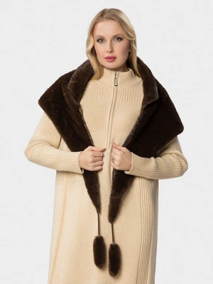 Платок меховой