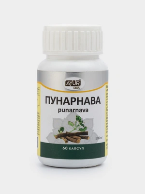 Пунарнава АюрПлюс, 60 капсул
