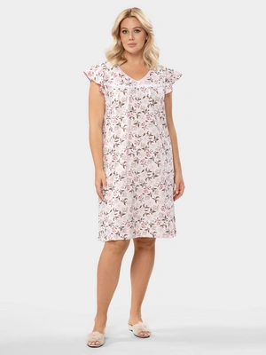 Ночная сорочка с кружевным декором