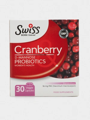 Пробиотик с клюквой, 30 капсул