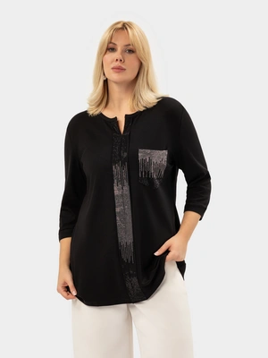 Туника женская со стразами