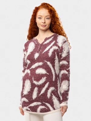 Джемпер женский (BL748,синий,50-52)