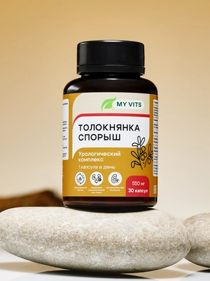 Толокнянка Спорыш "Урологический комплекс" MY VITS, 1 упаковка 30 капсул