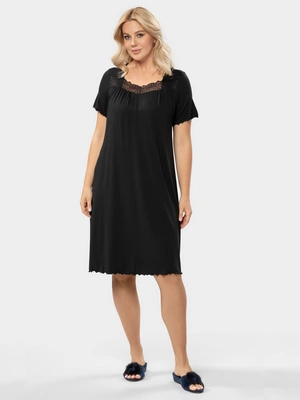 Ночная сорочка из вискозы с кружевом