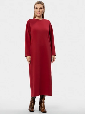 Трикотажное платье миди