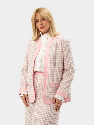 Жакет твидовый