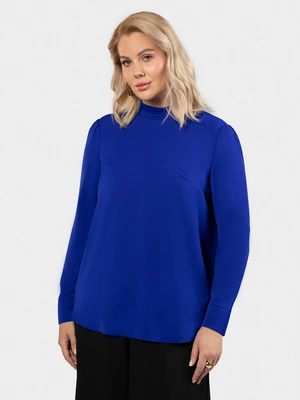 Блуза с воротником аскот