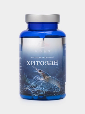 Хитозан высокоочищенный, 90 капсул