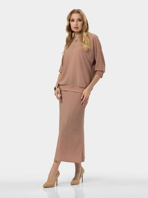 Блуза с метанитью