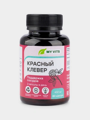 Красный клевер, 60 капсул