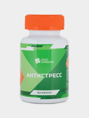 Антистресс, 1 упаковка, 120 капсул