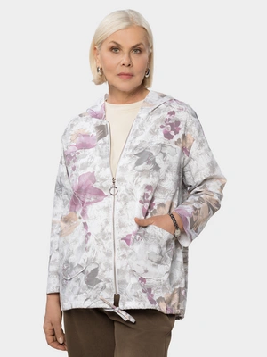 Толстовка с цветочным принтом