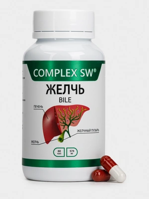 Комплекс Желчь для поддержки функций печени и желчевыводящих путей, 1 упаковка