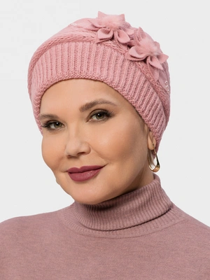 Шапка с цветочком