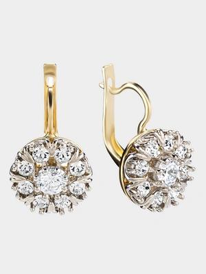 Серьги Бриллиантовая классика