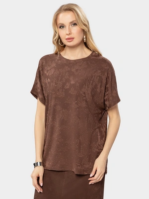 Футболка тонкий трикотаж с принтом