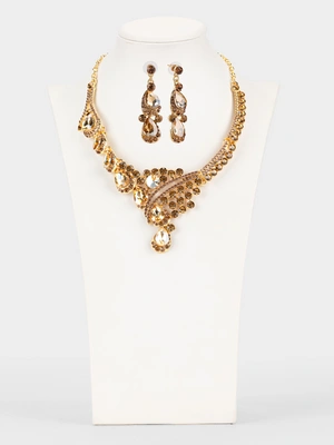 Комплект Кристина (колье, серьги)