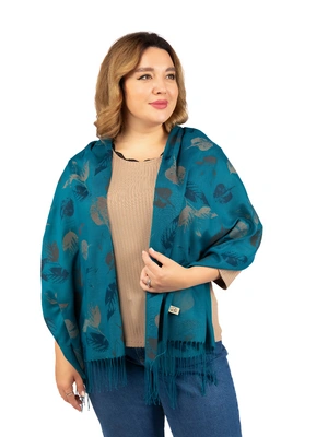 Шарф-палантин Листок