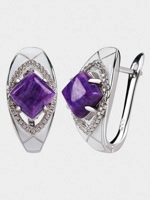 Серьги Магия камня