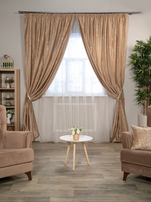 Шторы бархатные Мрамор