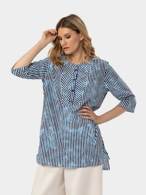 Туника с декоративными пуговицами