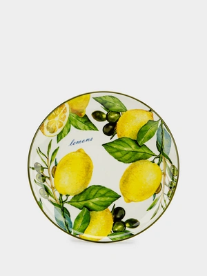 Тарелка закусочная Лемон Три