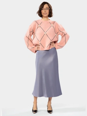 Атласная юбка