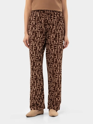 Брюки с эластичной лентой в поясе