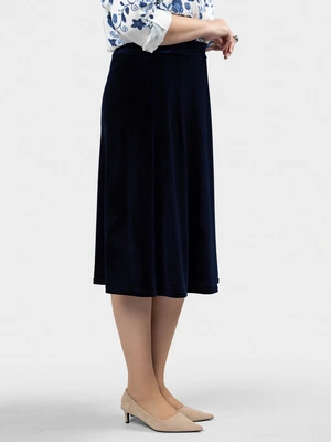 Юбка бархатная