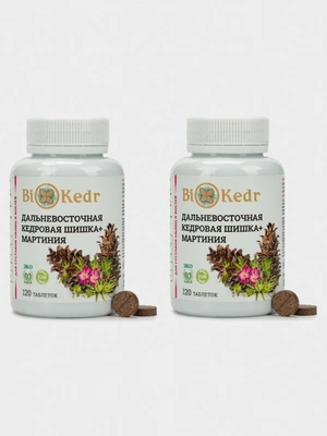 Кедровая шишка+Мартиния, 2 упаковки