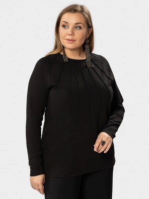 Лонгслив с круглой горловиной