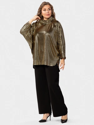 Туника с пайетками «Летучая мышь»