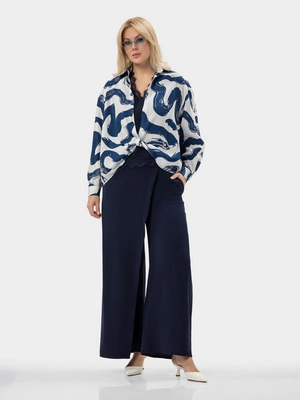 Костюм тройка - блузка, топ и брюки