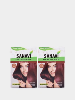 Краска для волос SANAVI, 2шт