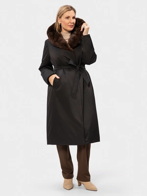 Удлиненное пальто из верблюжьей шерсти