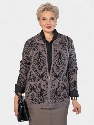 Кардиган с накладными карманами