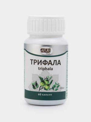 Трифала АюрПлюс, 60 капсул
