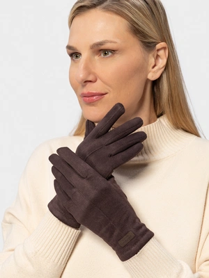 Перчатки замшевые