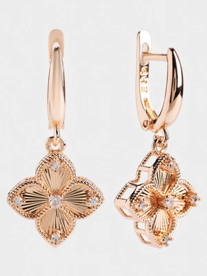 Серьги Клевер